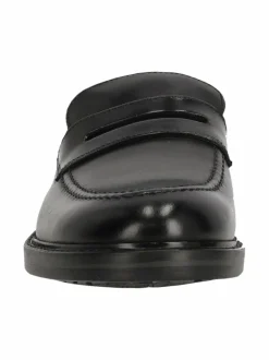 Kävelykengät & Loaferit<Clarks Aldwin Step -nahkaloaferit BLACK