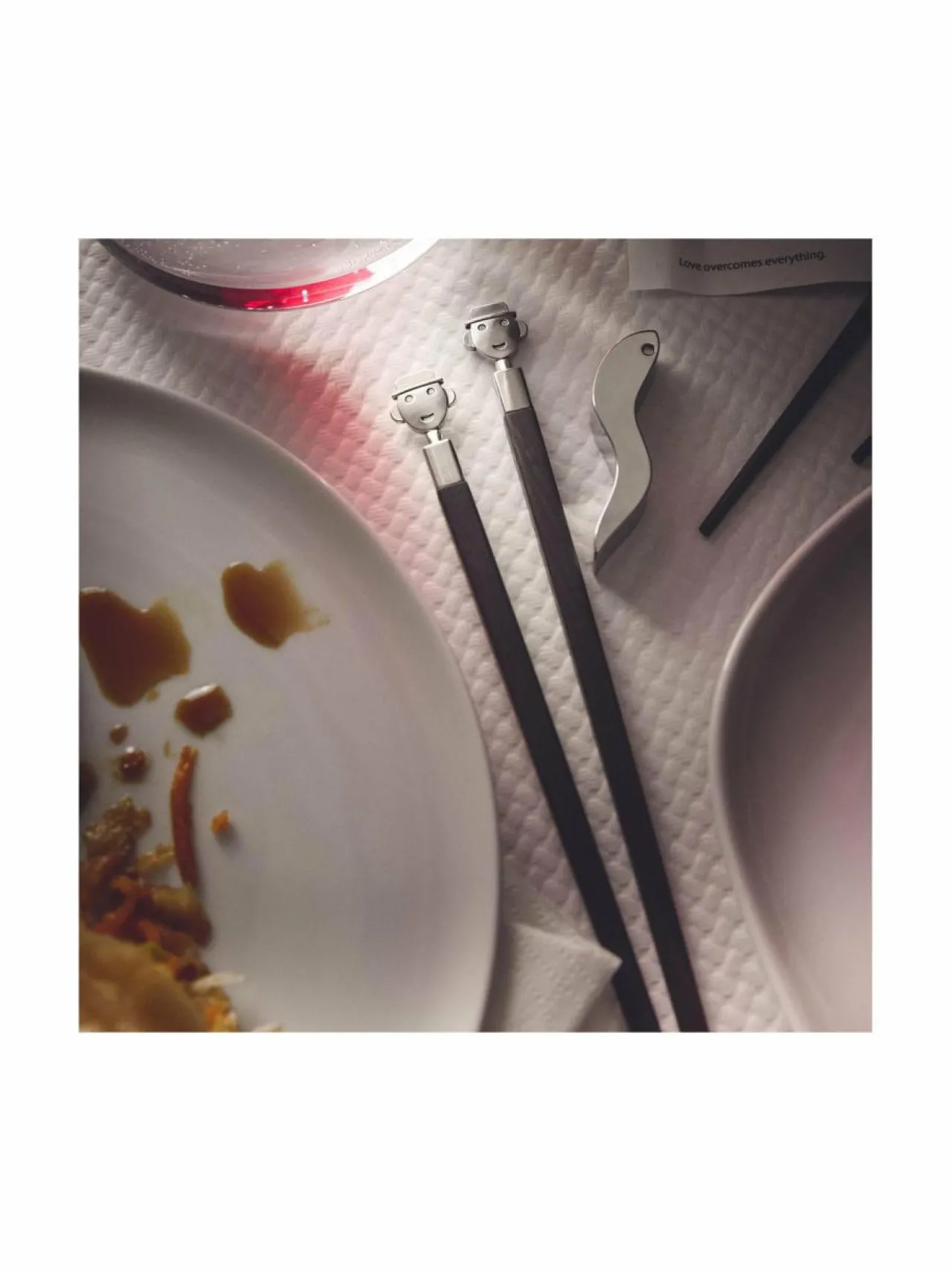 Tarjoiluastiat<Alessi Alessandro-syömäpuikot BLACK