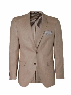 Bleiserit<Buzo Alex 1946 -bambu-pellavableiseri 22 LIGHT BEIGE