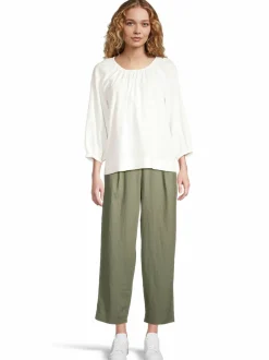 Housut<NOOM Alexandra-housut LT.KHAKI GREEN