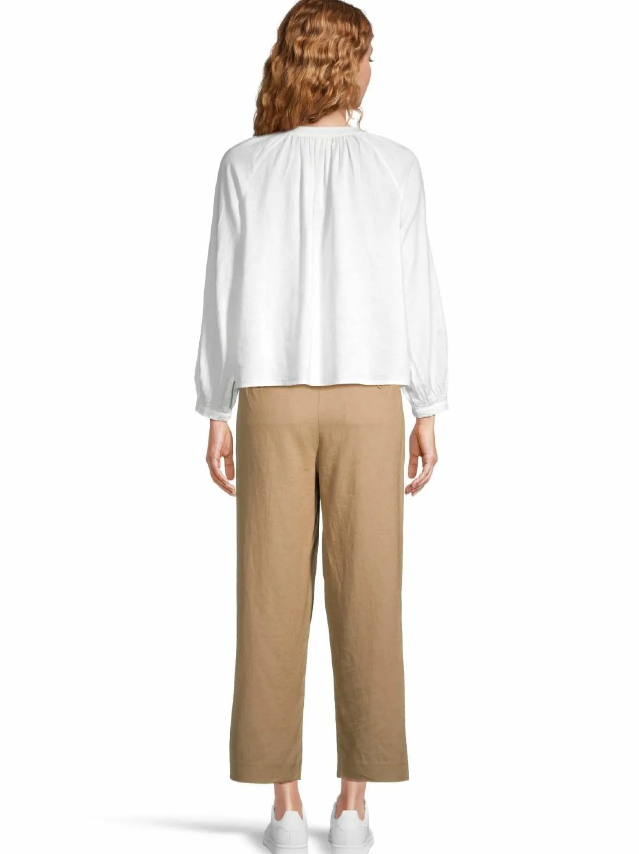 Housut<NOOM Alexandra-housut NUTSHELL BROWN