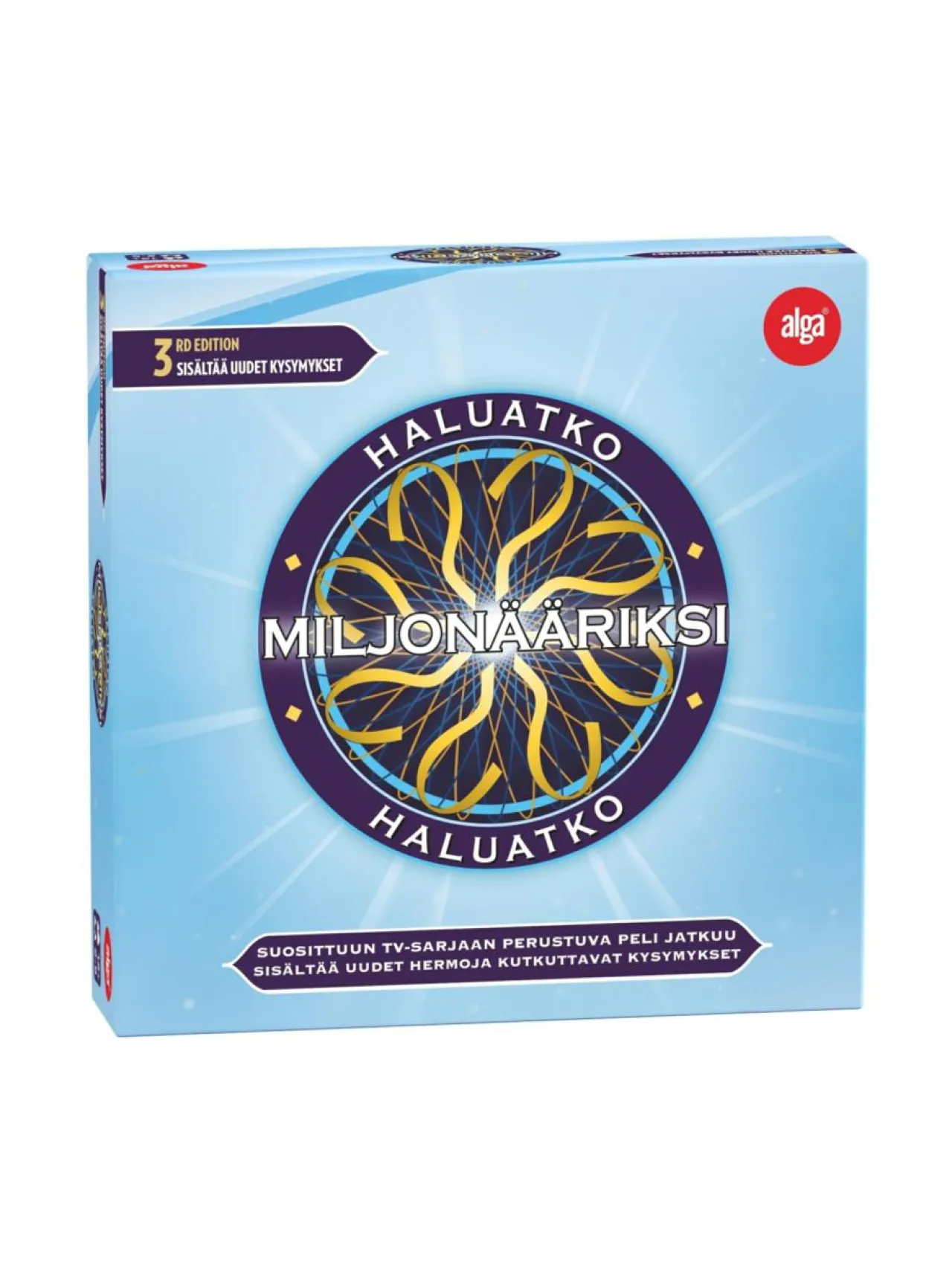 ALGA Lautapeli Haluatko miljonääriksi 3 Ed. (suomenkielinen)^ Pelit