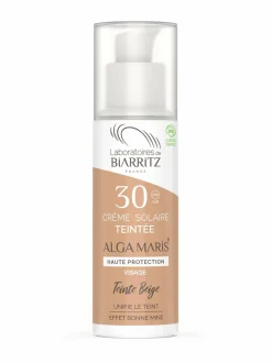 Laboratoires de Biarritz Alga Maris Tinted Face Sunscreen SPF 30 -sävyttävä aurinkovoide kasvoille, 50ml^ Aurinkotuotteet