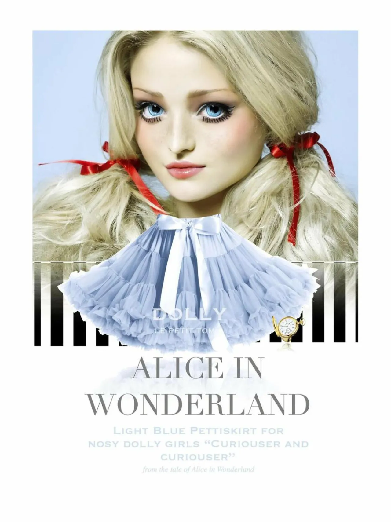 DOLLY by Le Petit Tom Alise In Wonderland -tyllihame^ Mekot & Hameet|Mekot & Hameet