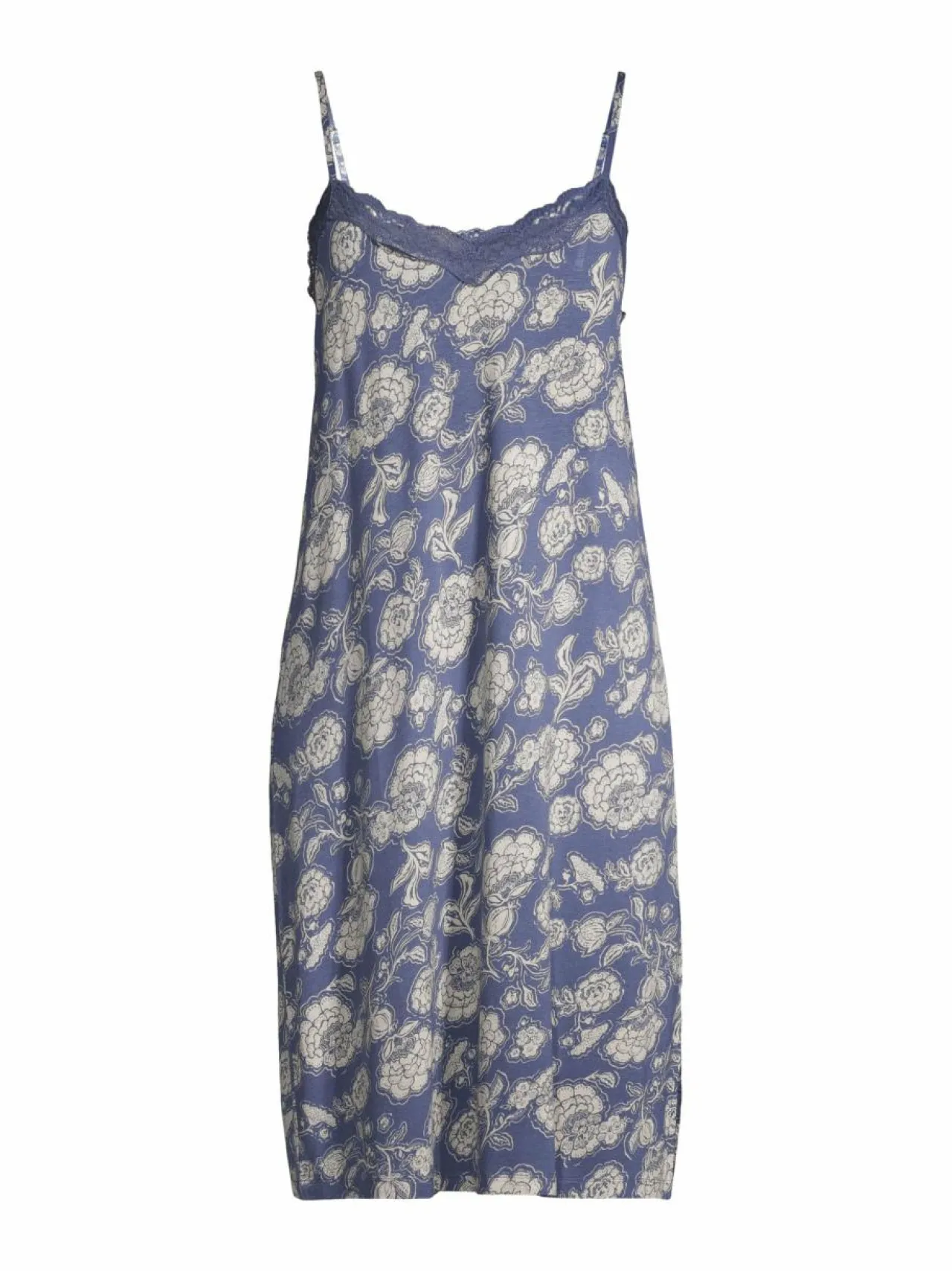 Yö- & Oloasut<A+more Alise-yöpaita DARK BLUE PRINT