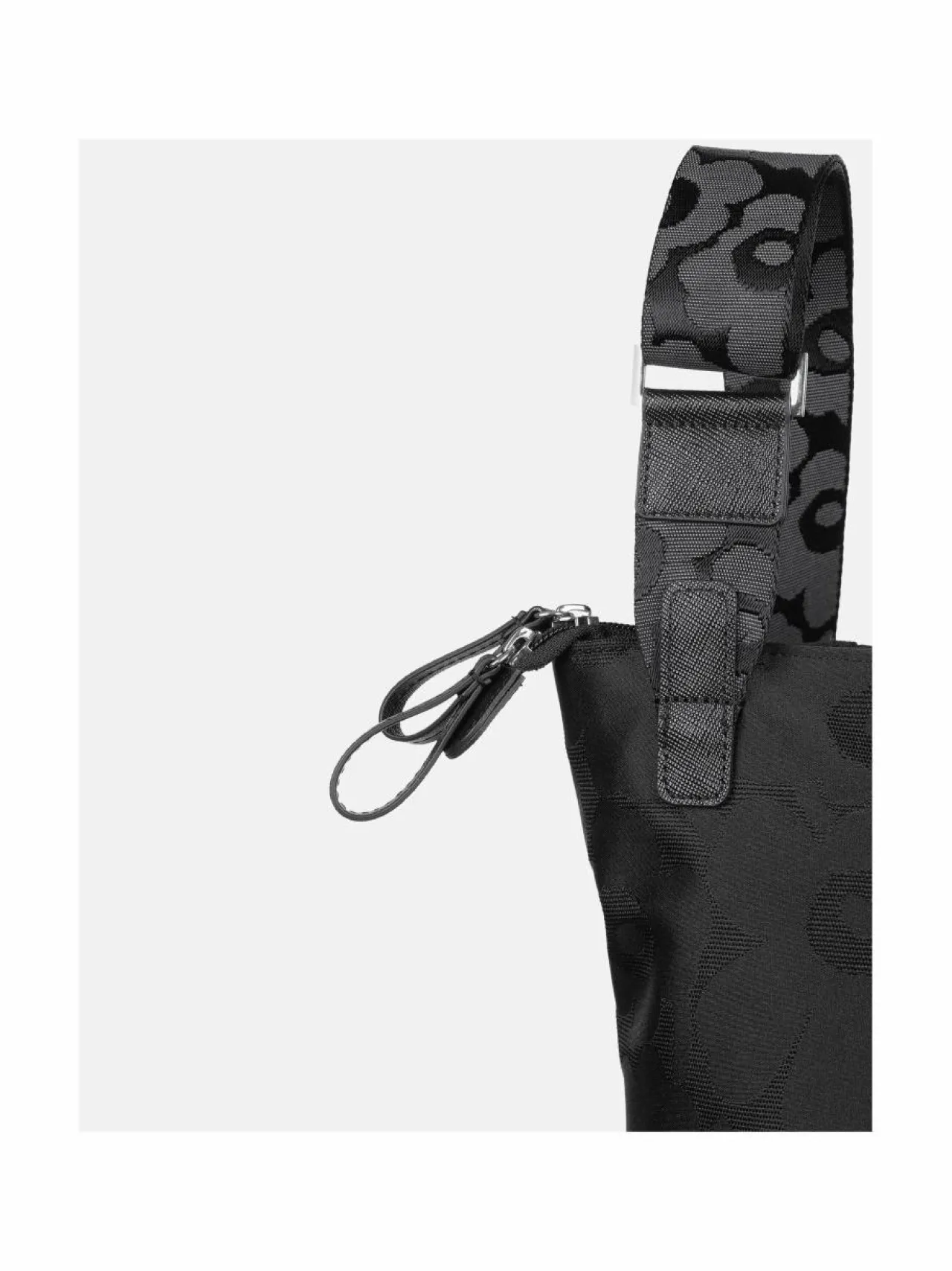 Olkalaukut<Marimekko All Day Bucket Unikko -laukku 999 BLACK, BLACK