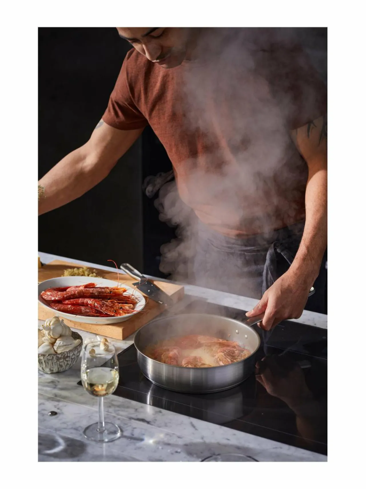 Keitto- & Paistoastiat<Fiskars All Steel-paistokasari, 3,2 l GREY