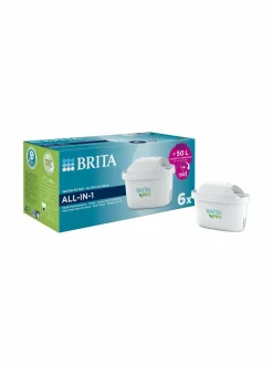 Tee, Kahvi & Vesi<Brita All-in-1 MXPro -vedensuodatinpatruuna, 6-pack WHITE
