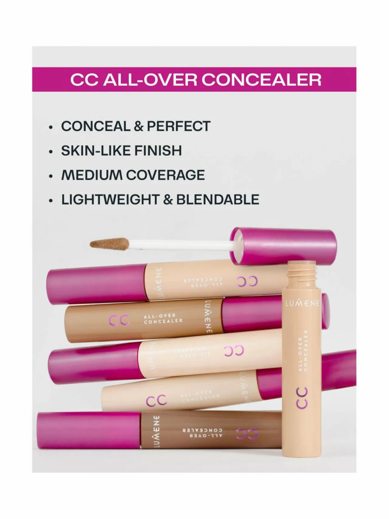 Lumene All-Over Concealer -peitevoide^ Kasvot