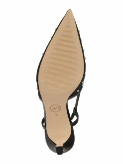 Avokkaat & Korkokengät<Michael Michael Kors Alora Mid Crystal Embellished Mesh -avokkaat 001 BLACK