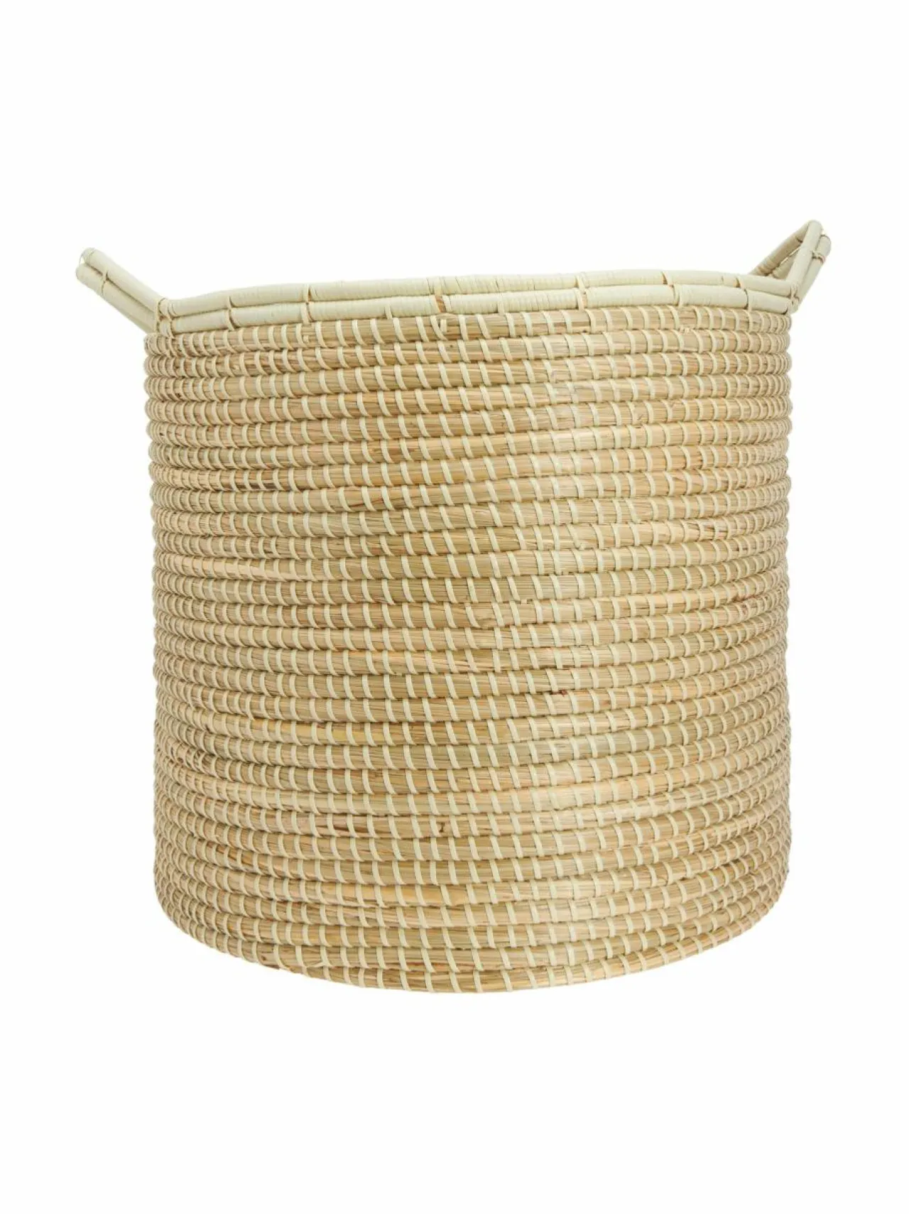 Säilytys<Casa Stockmann Alto L -meriheinäkori kahvoilla NATURAL
