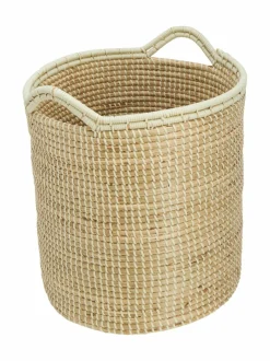 Säilytys<Casa Stockmann Alto M -meriheinäkori kahvoilla NATURAL