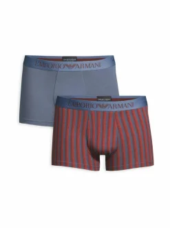Alusasut<Emporio Armani Alushousut 2-pack MB043 VERT.STRIPES/VINTAGE