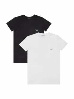 Alusasut<Emporio Armani Aluspaidat 2-pack 22120 NERO/BIANCO