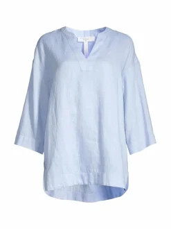 Paidat & Puserot<ESSENTIALS by Stockmann Amalia-pellavatunika LT.BLUE