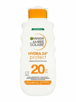 Garnier Ambre Solaire Hydra 24H Protect Sun Protecting Milk SPF20 -aurinkosuojaemulsio 175 ml^ Aurinkotuotteet