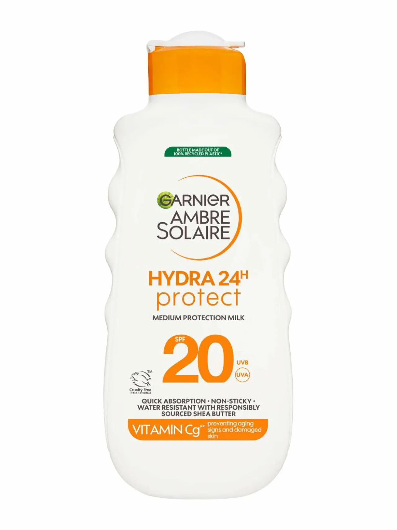 Garnier Ambre Solaire Hydra 24H Protect Sun Protecting Milk SPF20 -aurinkosuojaemulsio 175 ml^ Aurinkotuotteet