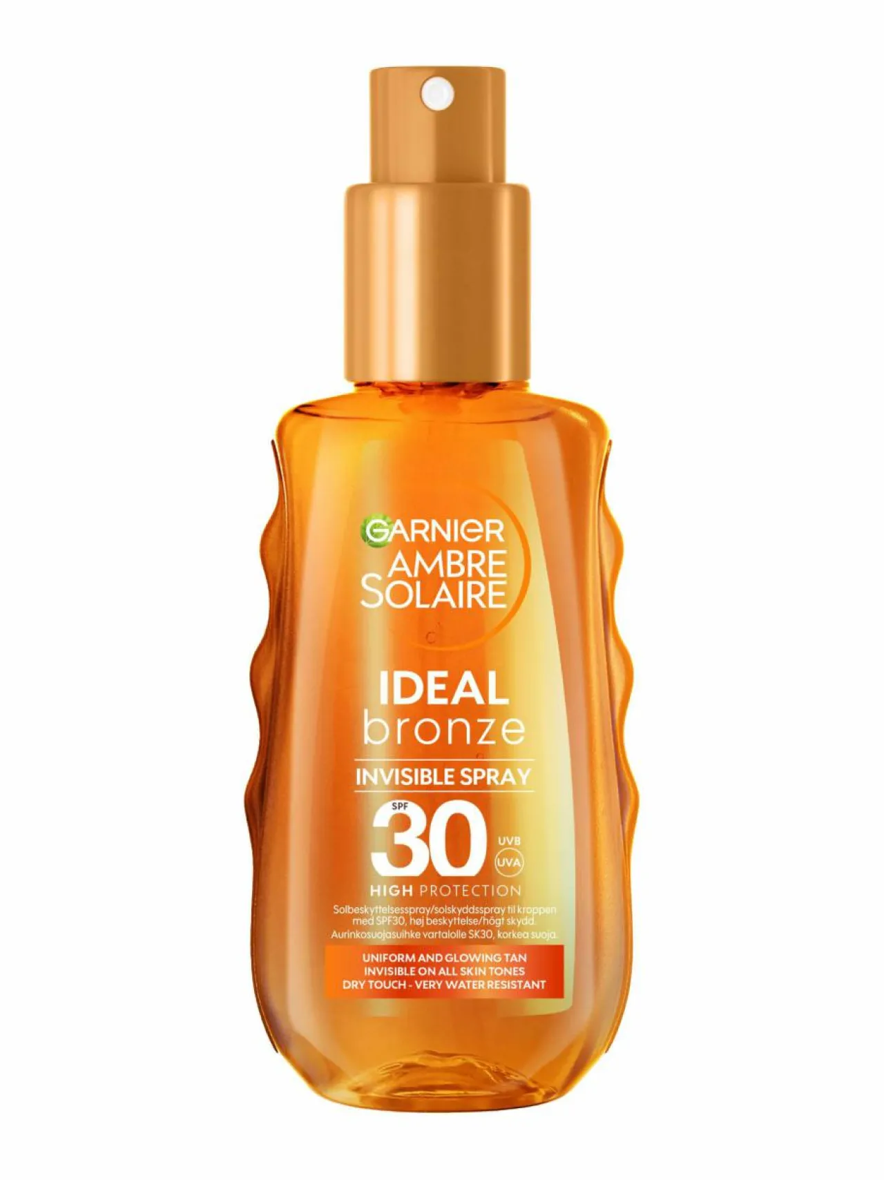 Garnier Ambre Solaire Ideal Bronze Invisible Spray SPF30 -aurinkosuojasuihke 150 ml^ Aurinkotuotteet
