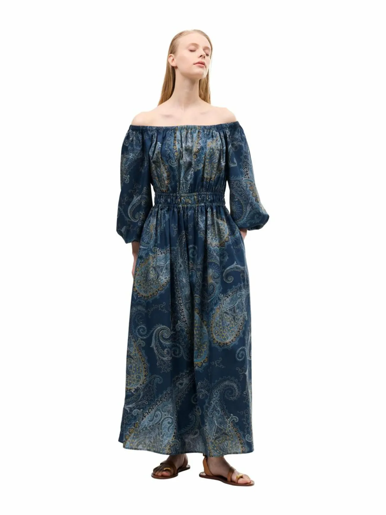 Mekot<BMuir Ameglia-mekko 375 BLUEBERRY