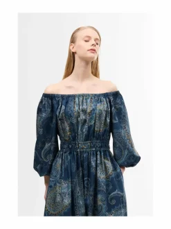 Mekot<BMuir Ameglia-mekko 375 BLUEBERRY