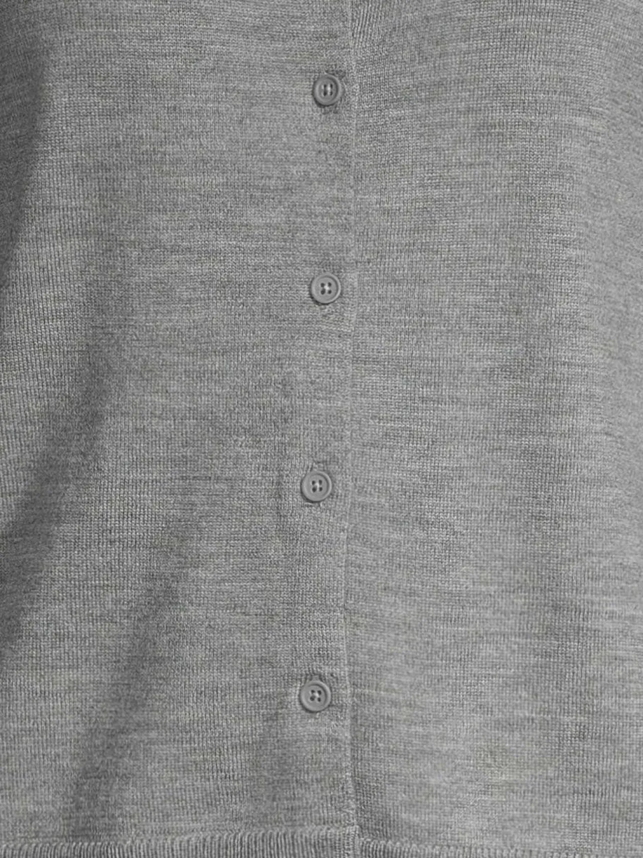 Neuleet<ESSENTIALS by Stockmann Amelia-merinoneuletakki MID GREY MEL 245499