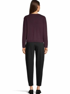 Neuleet<ESSENTIALS by Stockmann Amelia-merinoneuletakki DK.WINE 141493