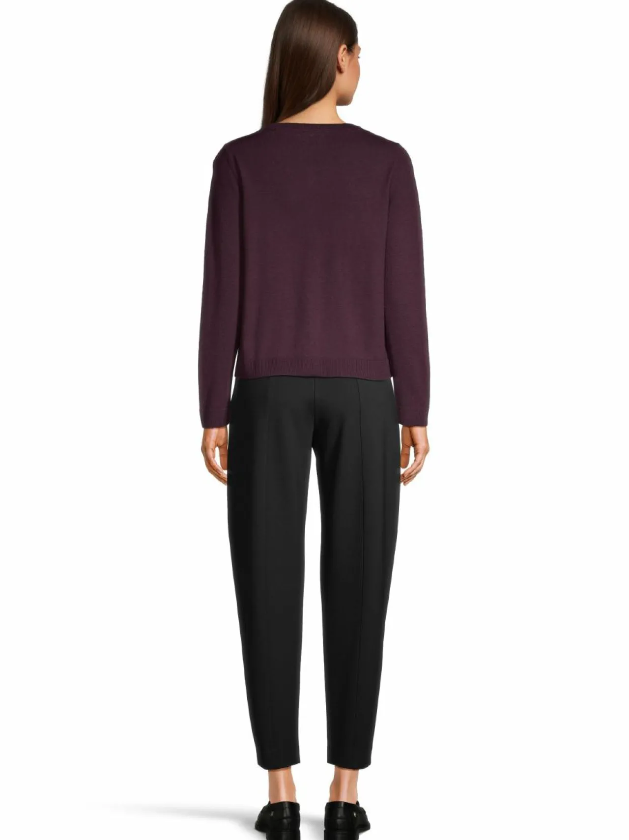 Neuleet<ESSENTIALS by Stockmann Amelia-merinoneuletakki DK.WINE 141493