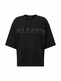 Paidat & Puserot<All Saints Amelie Pearl t-paita BLACK