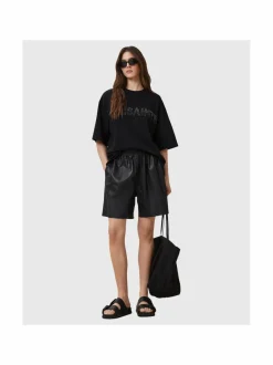 Paidat & Puserot<All Saints Amelie Pearl t-paita BLACK