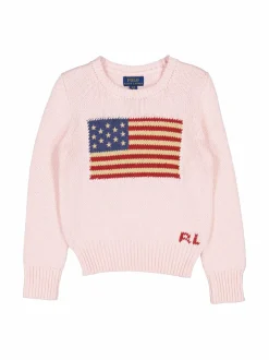 Polo Ralph Lauren American-puuvillaneule^ Colleget & Hupparit