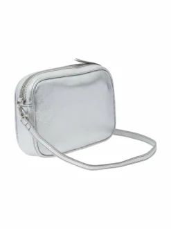 Olkalaukut<A+more Amore Camera -nahkalaukku SILVER