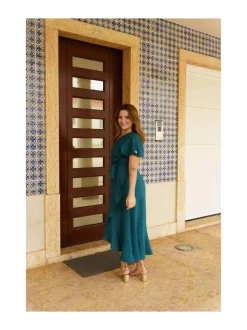Mekot<Nakoa Annika Dress, Crystal Teal CRYSTAL TEAL (PETROOLINSININEN)