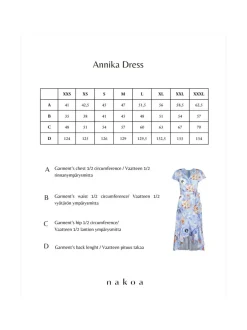 Nakoa Annika Dress,^ Mekot