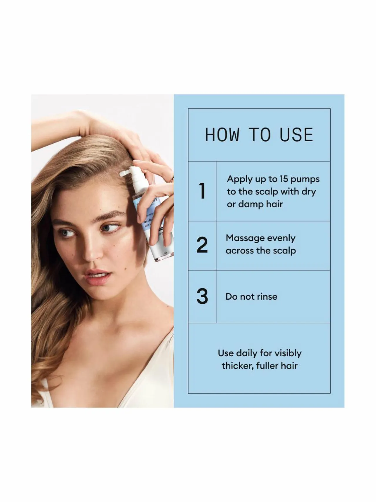 Hiustenhoitotuotteet<Nioxin Anti-Hairloss Treatment -tehohoito, 70ml