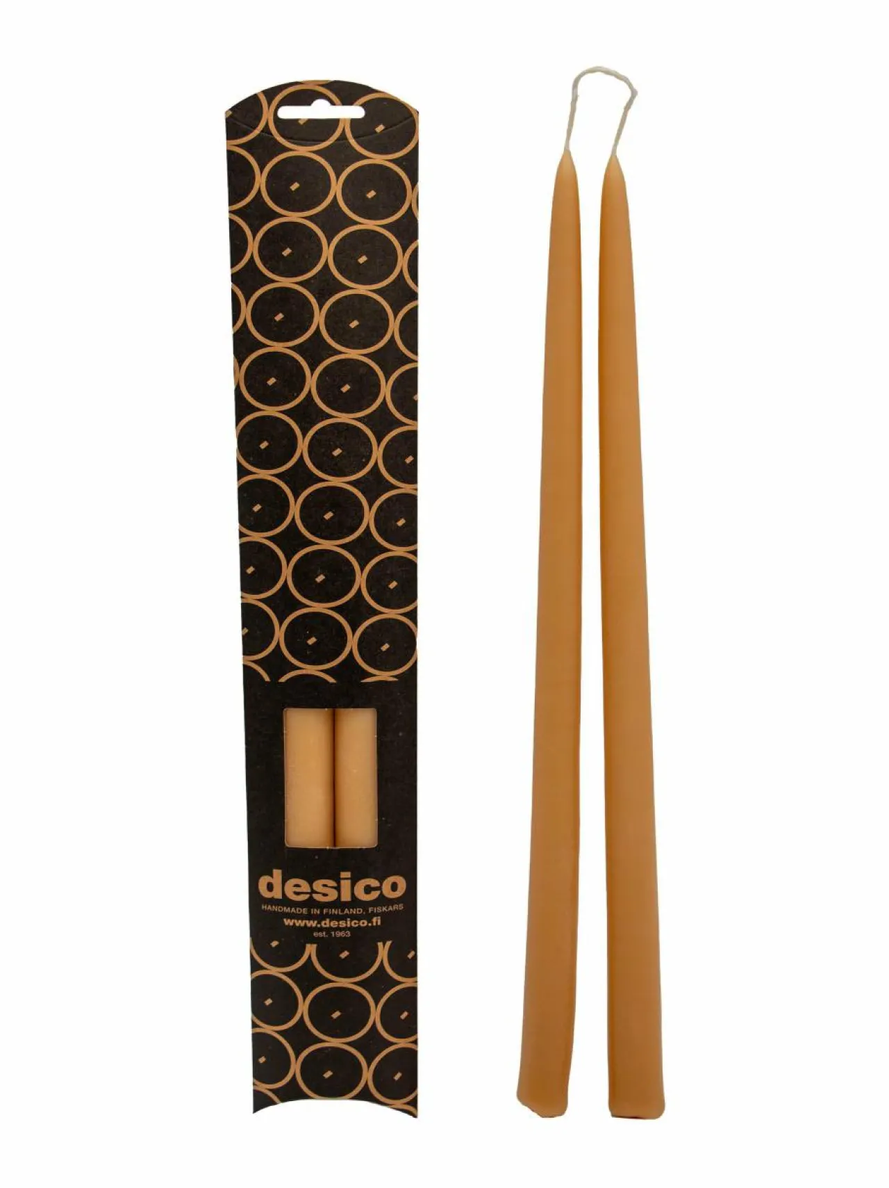 Kynttilät & Lyhdyt<Desico Antiikkikynttilä 36 cm, 2kpl BEIGE