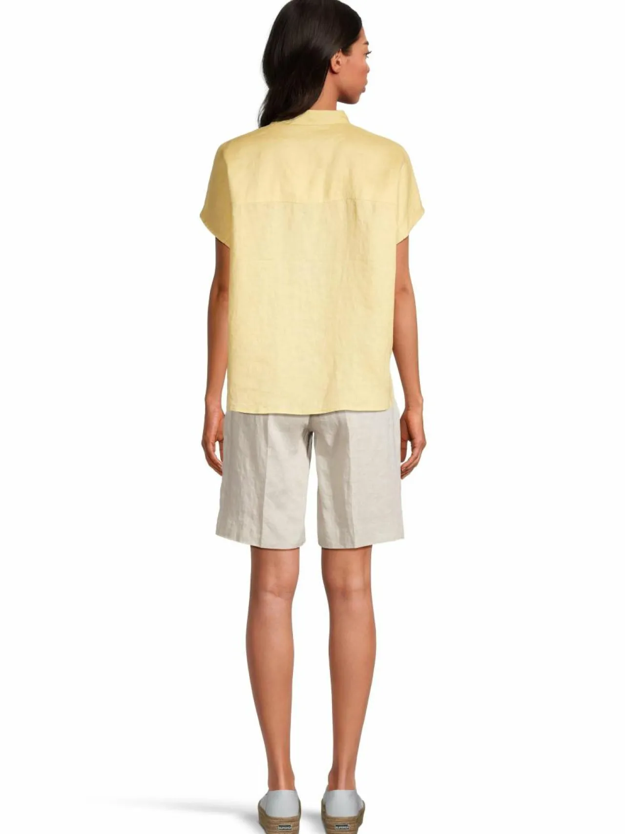 Paidat & Puserot<ESSENTIALS by Stockmann Antonella-pellavapaita LT.YELLOW