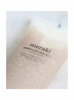 Meraki Apricot & Rice Body Scrub -vartalokuorinta 150 ml^ Vartalonhoito