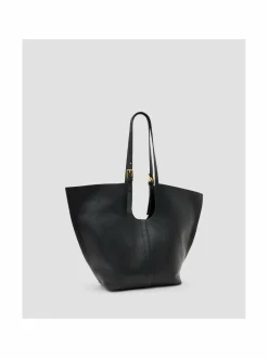 Käsilaukut<All Saints Ara E/W Tote -nahkalaukku BLACK