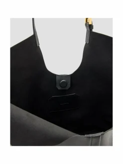 Käsilaukut<All Saints Ara E/W Tote -nahkalaukku BLACK