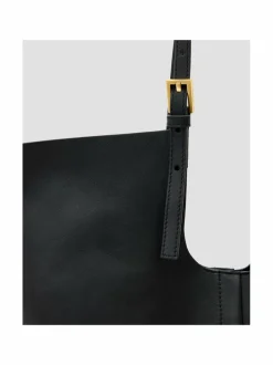 Käsilaukut<All Saints Ara E/W Tote -nahkalaukku BLACK