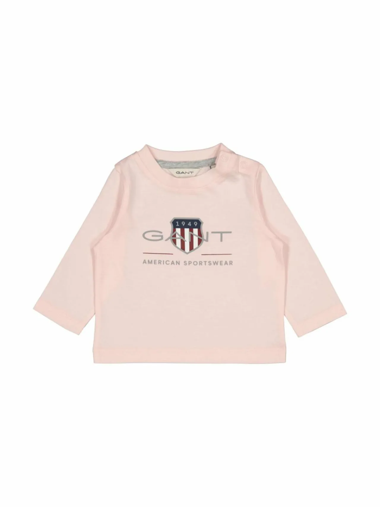 Pitkähihaiset Trikoopaidat<GANT Archive Shield- trikoopaita 632 SALMON