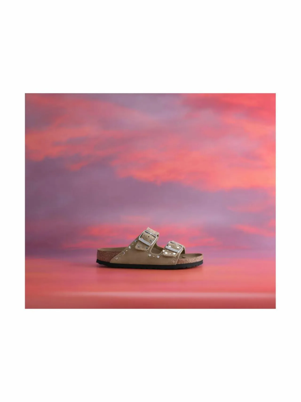 BIRKENSTOCK Arizona Rivet Leve -mokkanahkasandaalit^ Sandaalit