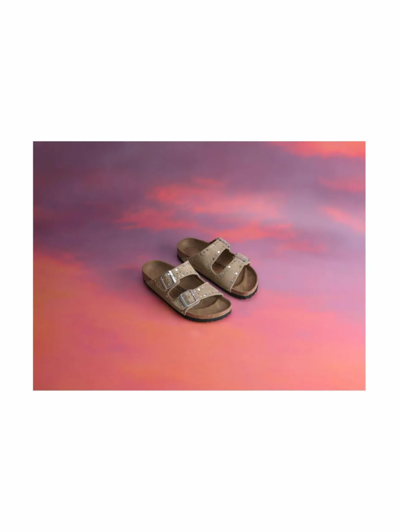 BIRKENSTOCK Arizona Rivet Leve -mokkanahkasandaalit^ Sandaalit
