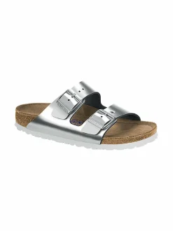 Sandaalit<BIRKENSTOCK Arizona-nahkasandaalit 2119 SILVER