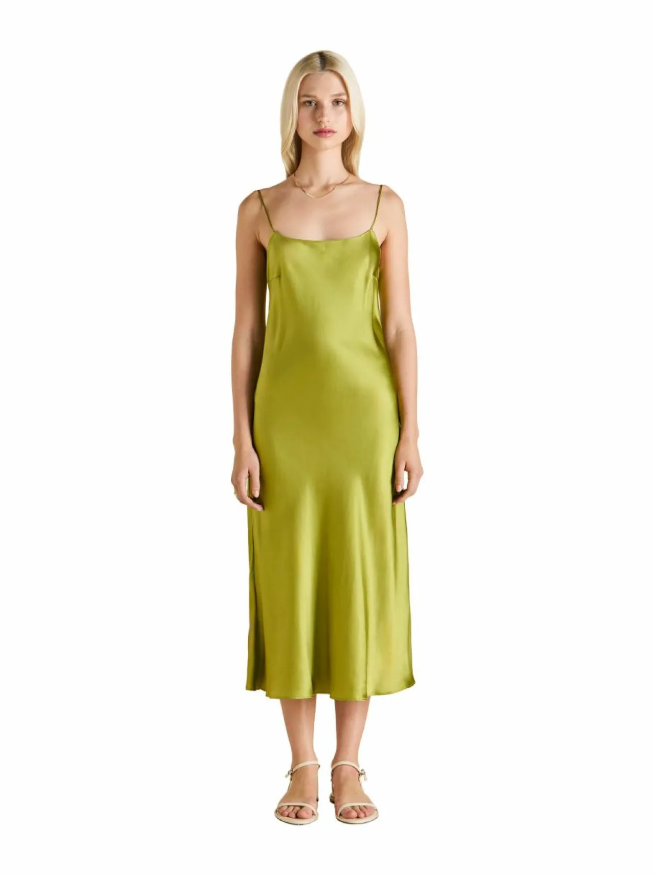 Yö- & Oloasut<Olivia von Halle Artemis-silkkiyömekko OLIVE
