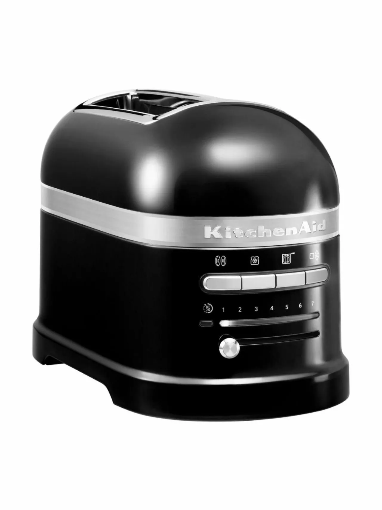 Leivänpaahtimet<KitchenAid Artisan 2204EOB -leivänpaahdin MUSTA