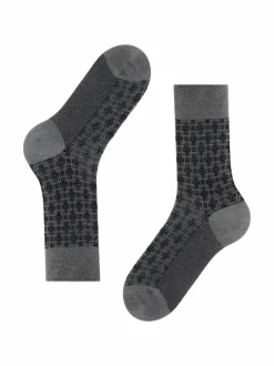 Sukat<Falke Artwork Tie -sukat 3390 LIGHT GREYMEL.