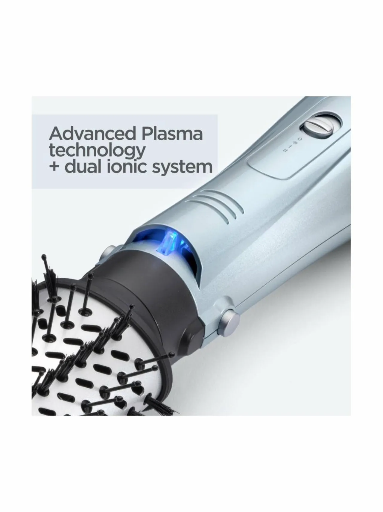 Hiustenhoitolaitteet|Hiustenhoito<Babyliss AS774E Hydro Fusion Smooth & Shape -hiustenkuivausharja BLUE