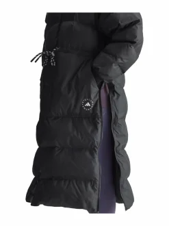 Urheilutakit<adidas by Stella McCartney aSMC Long Puffa -toppatakki IX3081 BLACK