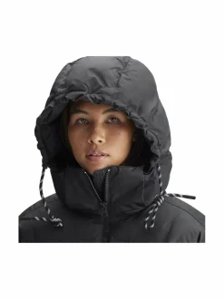 Urheilutakit<adidas by Stella McCartney aSMC Long Puffa -toppatakki IX3081 BLACK